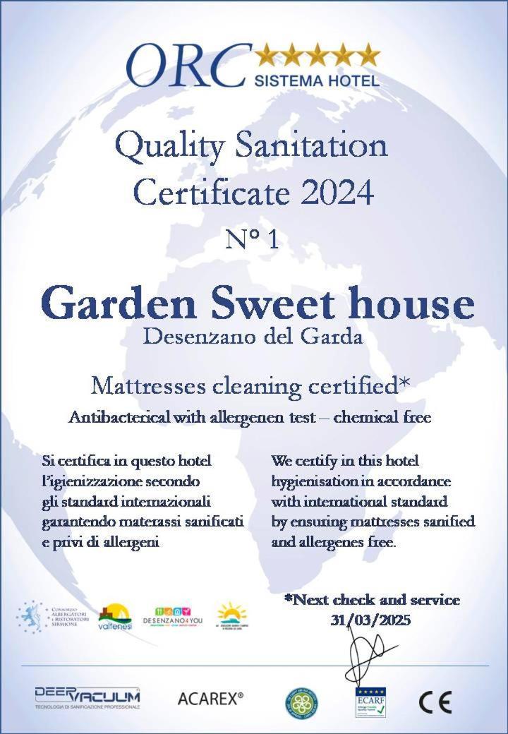 Apartament Garden Sweet House Desenzano Desenzano del Garda Zewnętrze zdjęcie